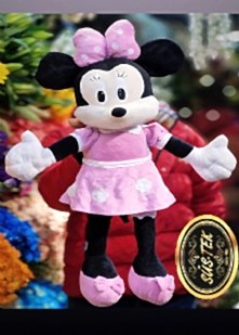 pembe micky mouse 40 cm
