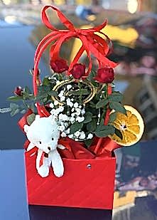 �antada Mini K�rm�z� G�l