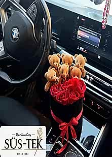 Solmayan G�zellik Kutuda 5 G�l 6 Ay�c�k